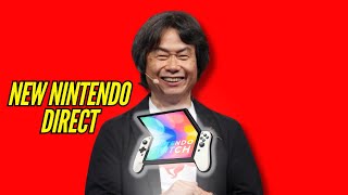 NEW NINTENDO DIRECT JUST CAME OUT [upl. by Nagrom]