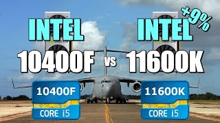 10400F vs 11600K  2060S 💥 CSGO 💥 Fortnite 💥 PUBG 💥 GTAV 💥 Overwatch [upl. by Veda751]