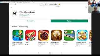 Hur funkar Wordfeud [upl. by Airdnazxela]