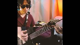 Recording Electric Guitar on Original Chill Song  Winds Over the Sea SongwritingampJAM♫🎹Johnny JAM [upl. by Lasonde]