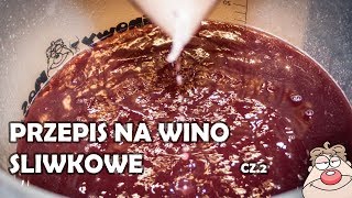 Przepis na Wino Śliwkowe  cz2  BONUS Mikstura na ODPORNOŚĆ [upl. by Nema567]