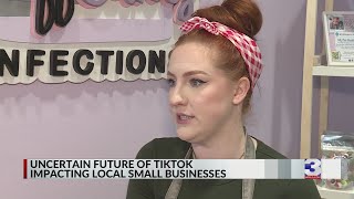 Local baker worries about possible TikTok ban [upl. by Gardal910]