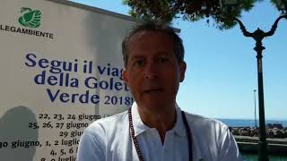 Goletta Verde a Catania intervista con il presidente di Legambiente Sicilia [upl. by Nevear]