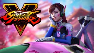 Street Fighter V PC mods  DVA Overwatch [upl. by Delbert492]