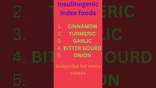 Insulin index of foods shorts [upl. by Marji]