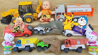 gadi wala cartoon  toy helicopter wala video  train jcb dumper jeep tractor 240 dollar investment [upl. by Sum]