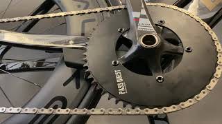 Pass Quest 56t 130 BCD chainring review [upl. by Putnam]