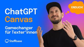 ChatGPT Canvas Dieses Feature sollten alle Texterinnen kennen [upl. by Scheck]