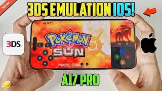 🔥 3DS Emulation On iPhone 15 Pro Max Is Amazing EmuThreeDS Test [upl. by Ycnaffit430]