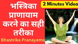 भस्त्रिका प्राणायाम करने का सही तरीका  Bhastrika pranayama  Sarita Desai [upl. by Naujek873]