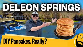 Make Your Own Pancakes at THIS Florida State Park  DeLeon Springs Travel Guide 2024 [upl. by Sinnod364]