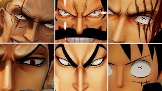 One Piece Pirate Warriors 4  All Conquerors Haki Attacks [upl. by Ailhad]