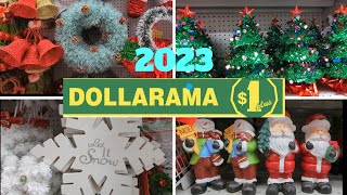 2023 New Dollarama Christmas Decors 🎄 Dollarama Christmas Walk [upl. by Trebmal846]