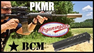 Bravo Company USA PKMR KeyMod Drop In AR15 Handguard Review [upl. by Halihs]