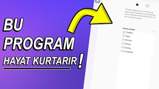 Bu Program Windows 11de Hayat Kurtarır [upl. by Neyud]