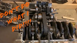 How to rebuild a Cb750 engine [upl. by Dermot]