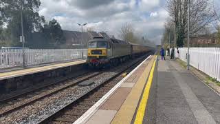 Steam Trains Through Pewsey on Sat 15th April 2023 [upl. by Savadove502]