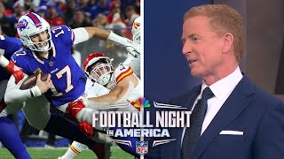 Buffalo Bills earn team win over Kansas City Chiefs in Week 11  FNIA  NFL on NBC [upl. by Jordanson]