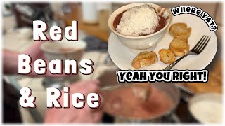 AUTHENTIC Red Beans amp Rice RECIPE [upl. by Eatnuahc]