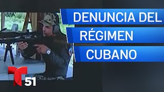 Régimen cubano denuncia supuesto complot terrorista [upl. by Karlyn]