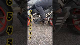 How Gearing in a 6 Gear motorcycle works shorts autostar mt15 gear yamaha motorcycle 6speed [upl. by Shifra10]