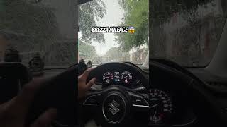 Brezza mileage 😱 brezza brezza2024 [upl. by Dorahs]