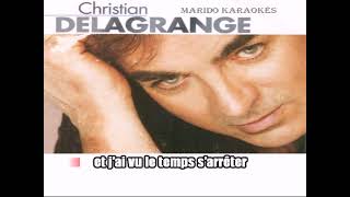 Karaoké Christian Delagrange  Ma symphonie inachevée 1977 [upl. by Helprin741]