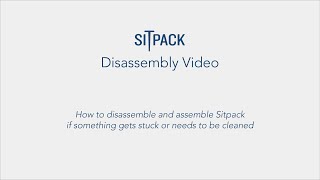 FOR 2016 MODEL Sitpack Disassembly Video [upl. by Ridglee12]