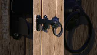 Ring Handle Gate Latch Lock gate gatelatch latch lock [upl. by Oiznun]