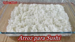 ARROZ PARA SUSHI receta muy fácil y en español [upl. by Clio649]