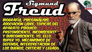 SIGMUND FREUD PSICOANALISIS TODA SU TEORÍA RESUMIDA FÁCIL CON EJEMPLOS FtResumenesEntelekia [upl. by Enirtak]