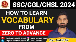 VOCUBULARY CLASS8 SSC BANK NDA CDS AFCAT ALL IMPORTANT QUESTIONS BY ANKIT TIWARI SIR [upl. by Linet560]