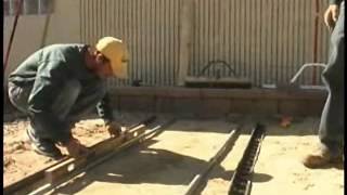 Basalite Concrete Products  How to Set Pavers Step 2 Edging amp Screeding for Pavers [upl. by Atorod]