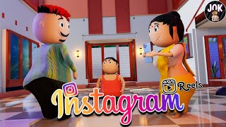 Jok  Instagram Reels  इंस्टाग्राम रील्स  Bunty Ki Comedy  Pagal Beta [upl. by Yznil]