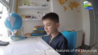 Year 3 Lessons  Recognising features of the playscript [upl. by Ennove]