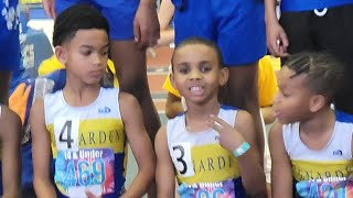 PVA Indoor track championship 9amp10u 2023 trentonwashingtonsports [upl. by Akiret]