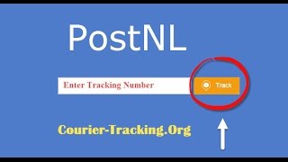 PostNL Domestic Courier Tracking Guide [upl. by Thacker]