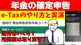 【令和6年確定申告】eTaxで所得税は取り戻す！実演と還付額公開 個人事業主化で変化も！？ モチズキヒデオの退職年金生活 [upl. by Tegan]