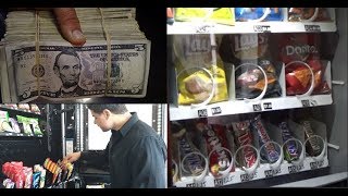 Pulling Cash COLLECTING From My VENDING MACHINE Business HOW MUCH 3 VENDING MACHINES MADE IN 1 WEEK [upl. by Womack]