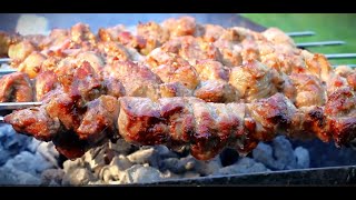 Chinese Street Food BBQ Recipe International Cuisines [upl. by Einhpets]