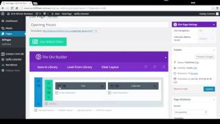 How to Edit Website Content with DIVI Page Builder in Wordpress [upl. by Honoria]