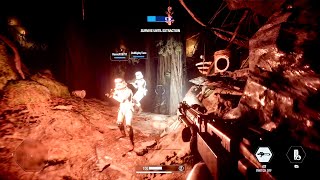 Star Wars Battlefront 2 Ewok Hunt Gameplay No Commentary [upl. by Nilreb468]