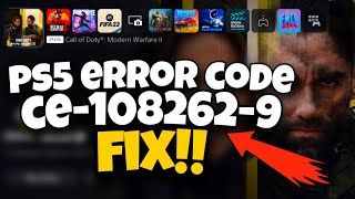 How To Fix PS5 Error Code CE1082629 in 2023  PS5 CE1082629 Fix [upl. by Salesin]