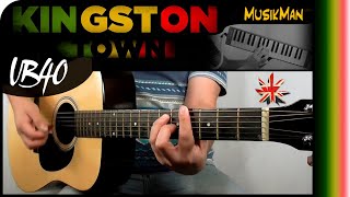 KINGSTON TOWN 🤴🏾🇯🇲  UB40  GUITAR Cover  MusikMan N°138 [upl. by Yared]