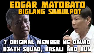 7 ORIGINA DAVAO DTH SQUAD NI DIGONG KINOMPIRMA NI EDGAR MATOBATO [upl. by Enelaj]