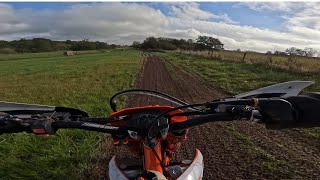 BADEN HALL SLIP N SLIDE WOR EVENTS ENDURO KTM EXC 250 [upl. by Eelrebmyk245]