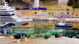 RC Schiffe im Miniatur Wunderland  Bestof amp Outtakes  Nordostseewoche [upl. by Anilys]