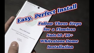 Samsung Galaxy Note 10 amp 10 Whitestone Dome Easy Installation [upl. by Antoni]