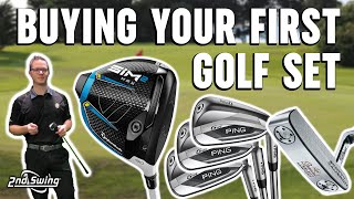 Buying Your First Golf Clubs  What You Need To Know [upl. by Hpotsirhc173]