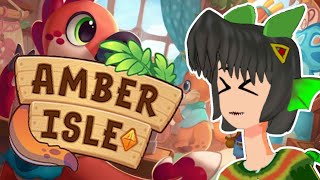 Ruining a Adorable Dino World with Capitalism 【Amber Isle】 [upl. by Repsihw]